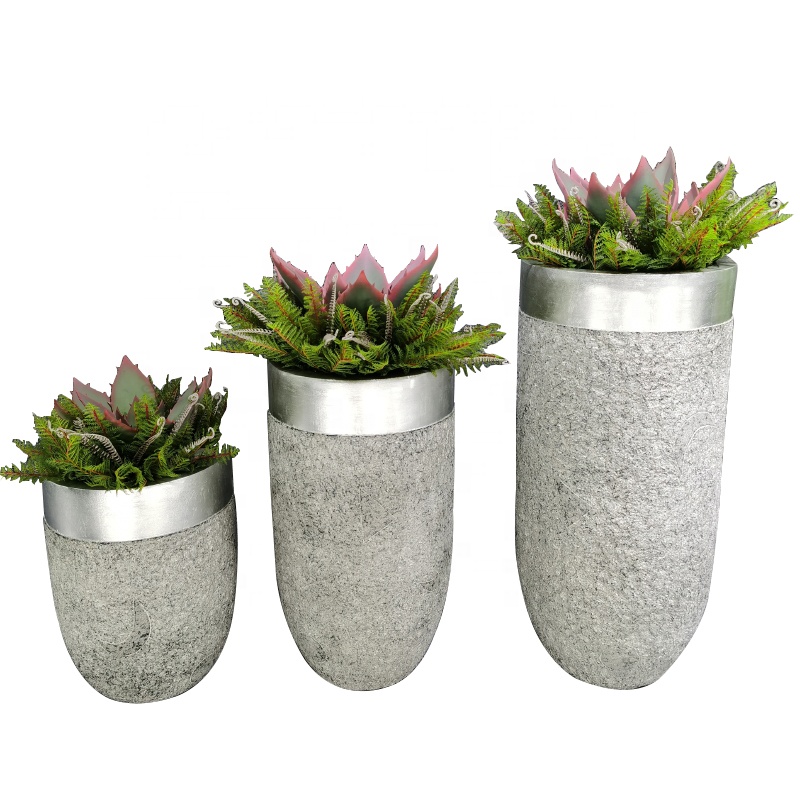 Concrete Flower Pots